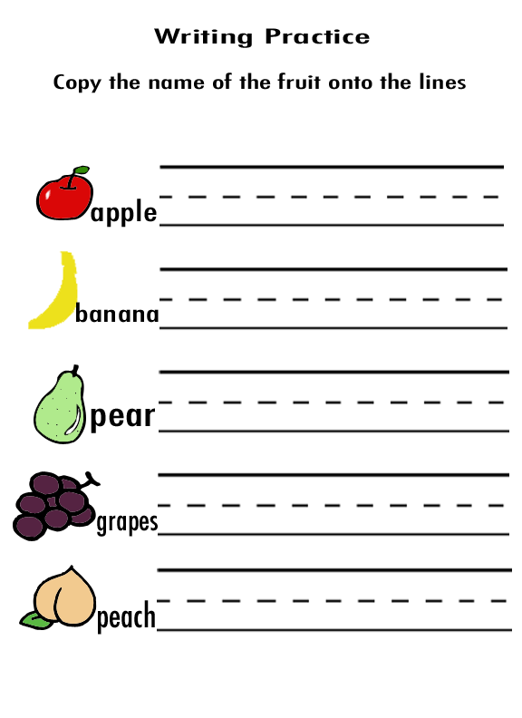 Practice Handwriting Sheets For Preschoolers â Alyssa Cuni